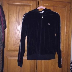 Fila Hooded velour jacket
